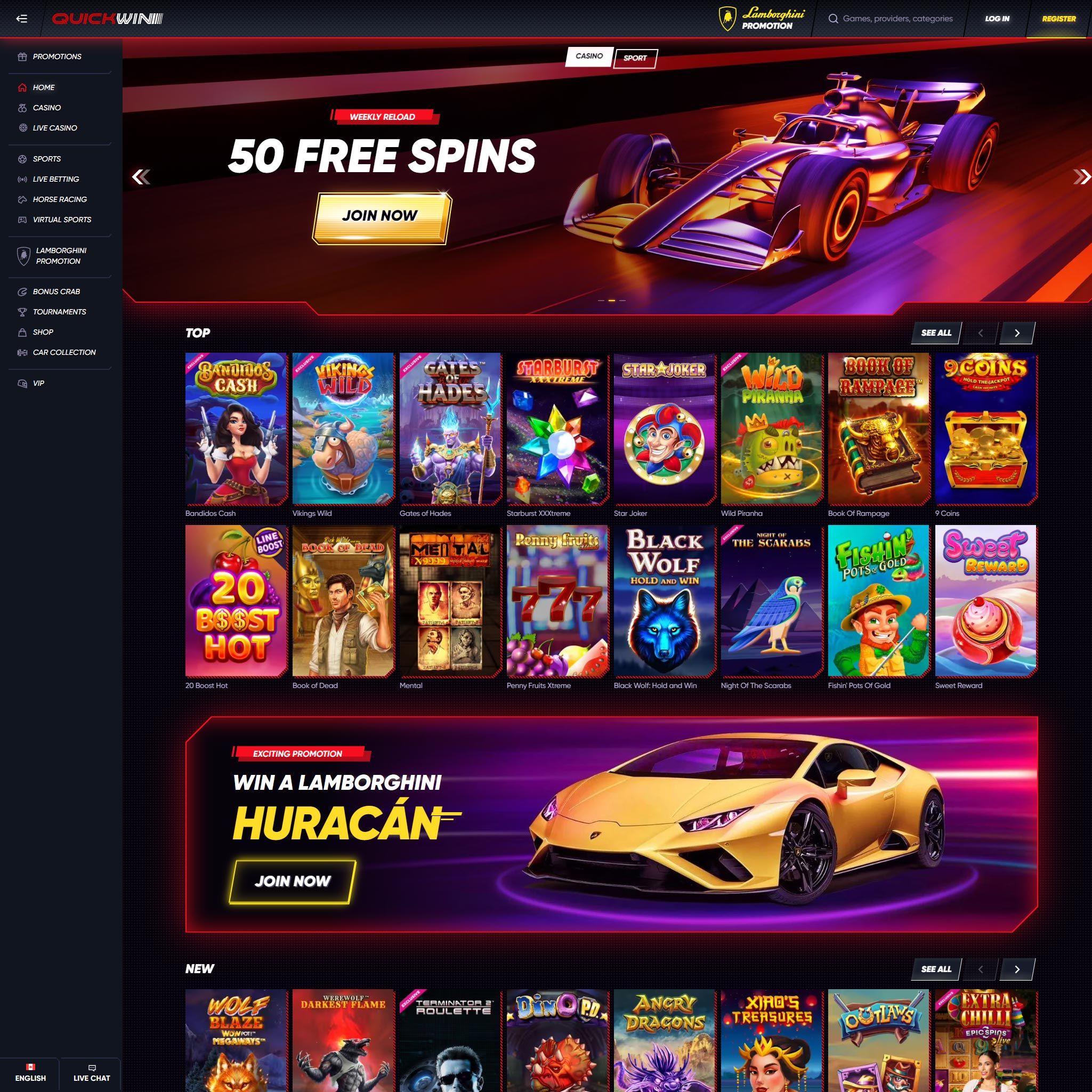 Quickwin Casino review