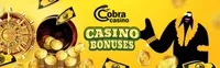 If you’re looking to take advantage of a new casino bonus then cobra casino welcome bonus and free spins might be a good option for you-logo