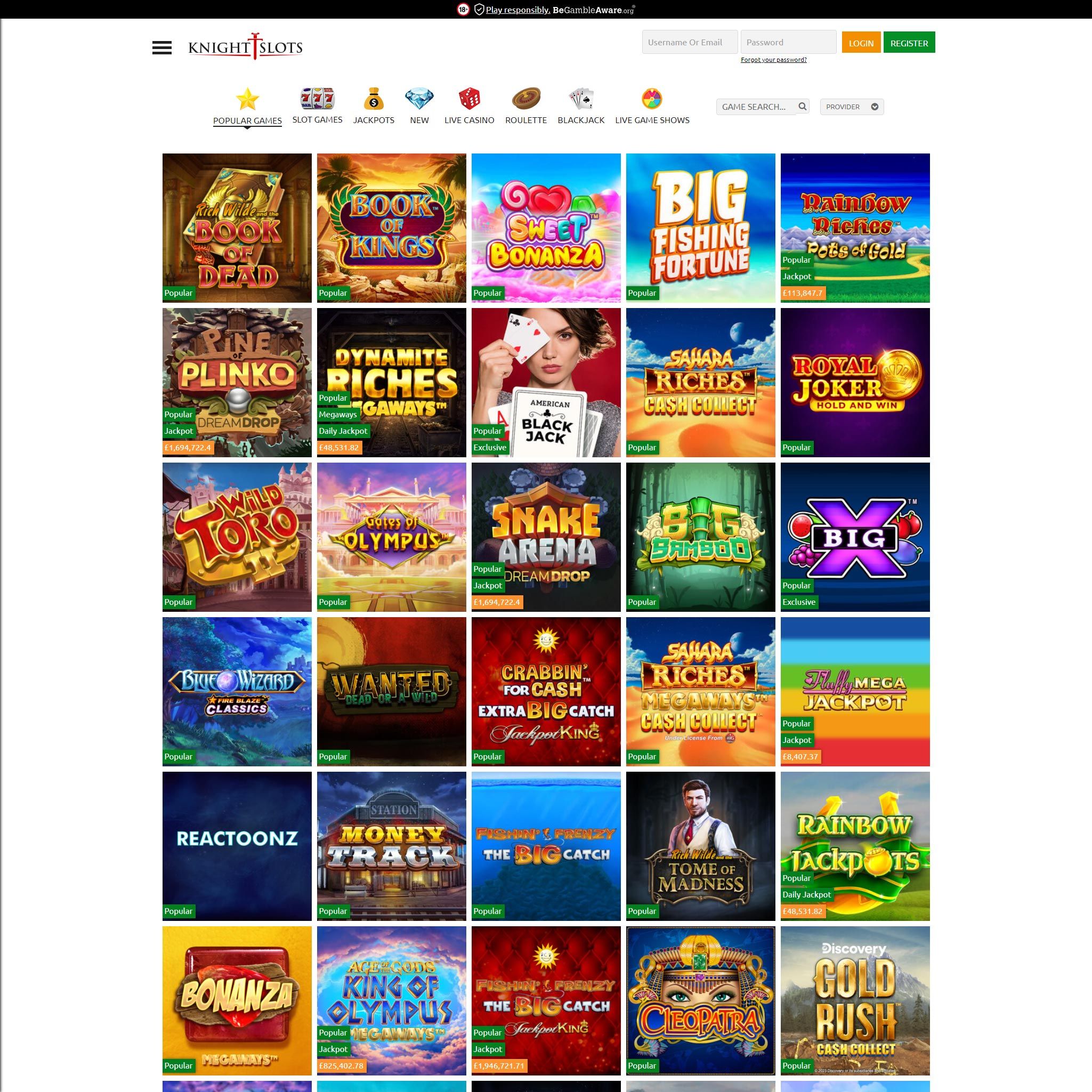 Knight Slots Casino review