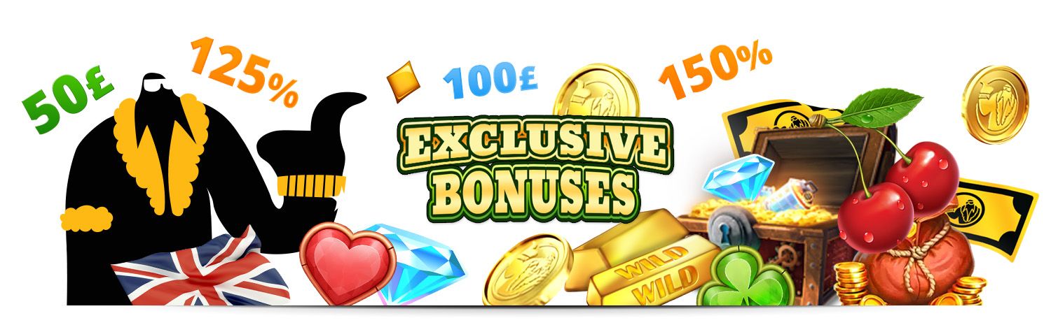 UK Exclusive Casino Bonus List