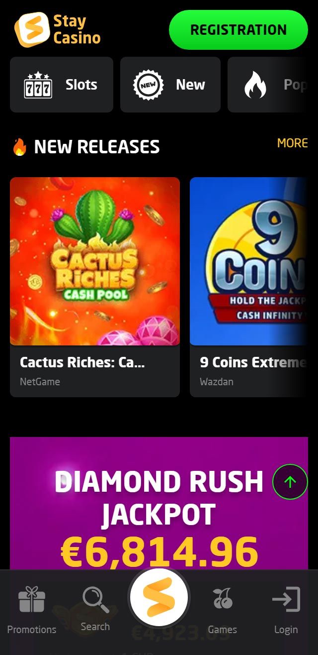 Stay Casino Screenshot