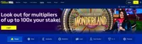 William hill casino homepage offers casino games, first deposit bonus and promotions for new players-logo