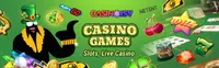 casinoisy offers various casino games like slots, live casino games like blackjack, baccarat and roulette-logo