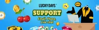 luckydays casino support luckydays support options review-logo