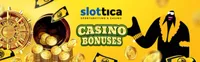 slottica bonuses If youβre looking to take advantage of a new casino bonus then slottica welcome bonus and free spins might be a good option for you-logo