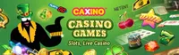 Blackjack, slots roulette, baccarat, poker, wheel-based games, and even dice-based games are to be found at the Caxino Live Casino-logo