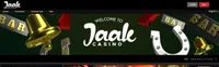 jaak casino homepage offers casino games, first deposit bonus and promotions for new canadian players-logo