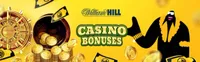 If you’re looking to take advantage of a new casino bonus then William hill casino welcome bonus and free spins might be a good option for you-logo