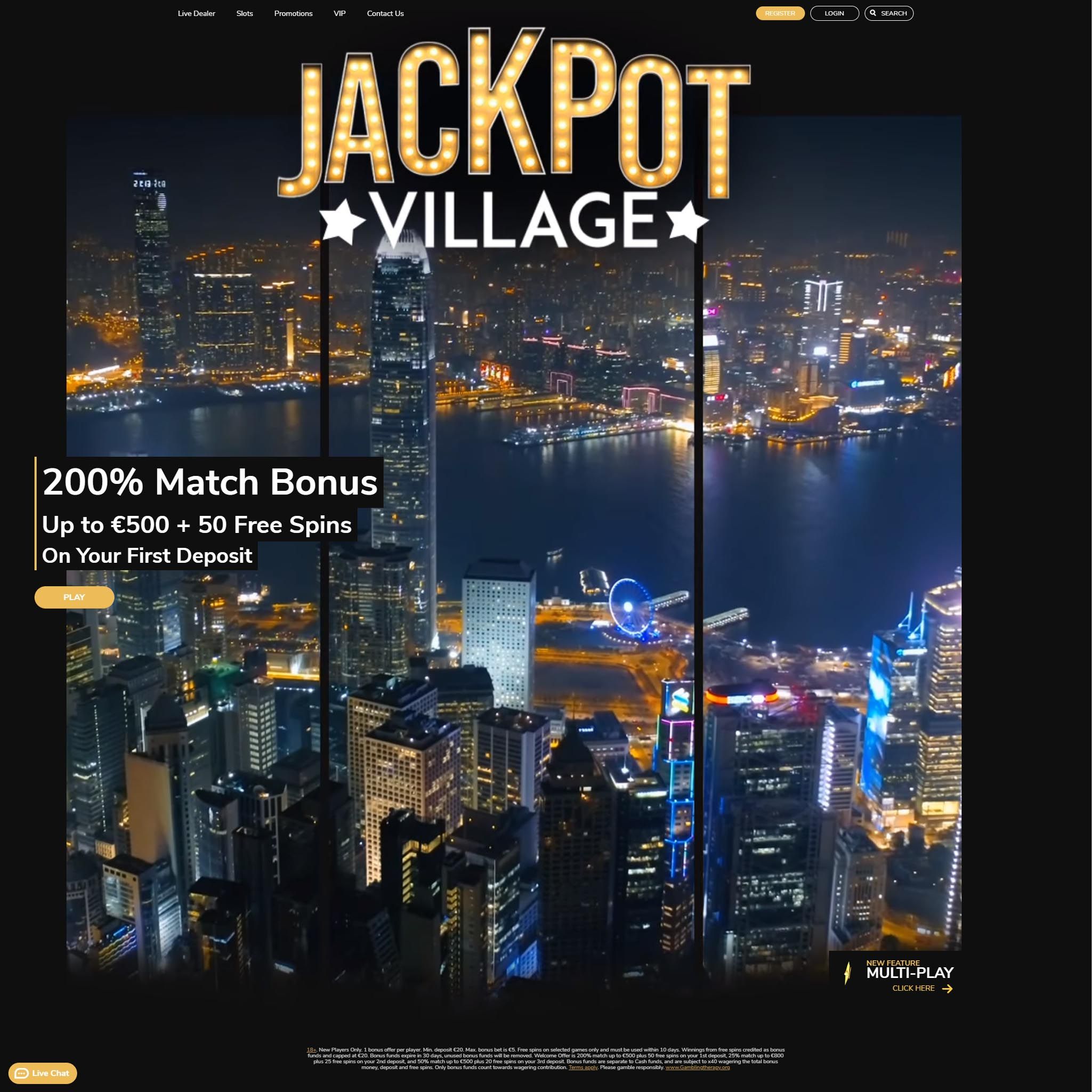 Jackpot Village NZ review by Mr. Gamble