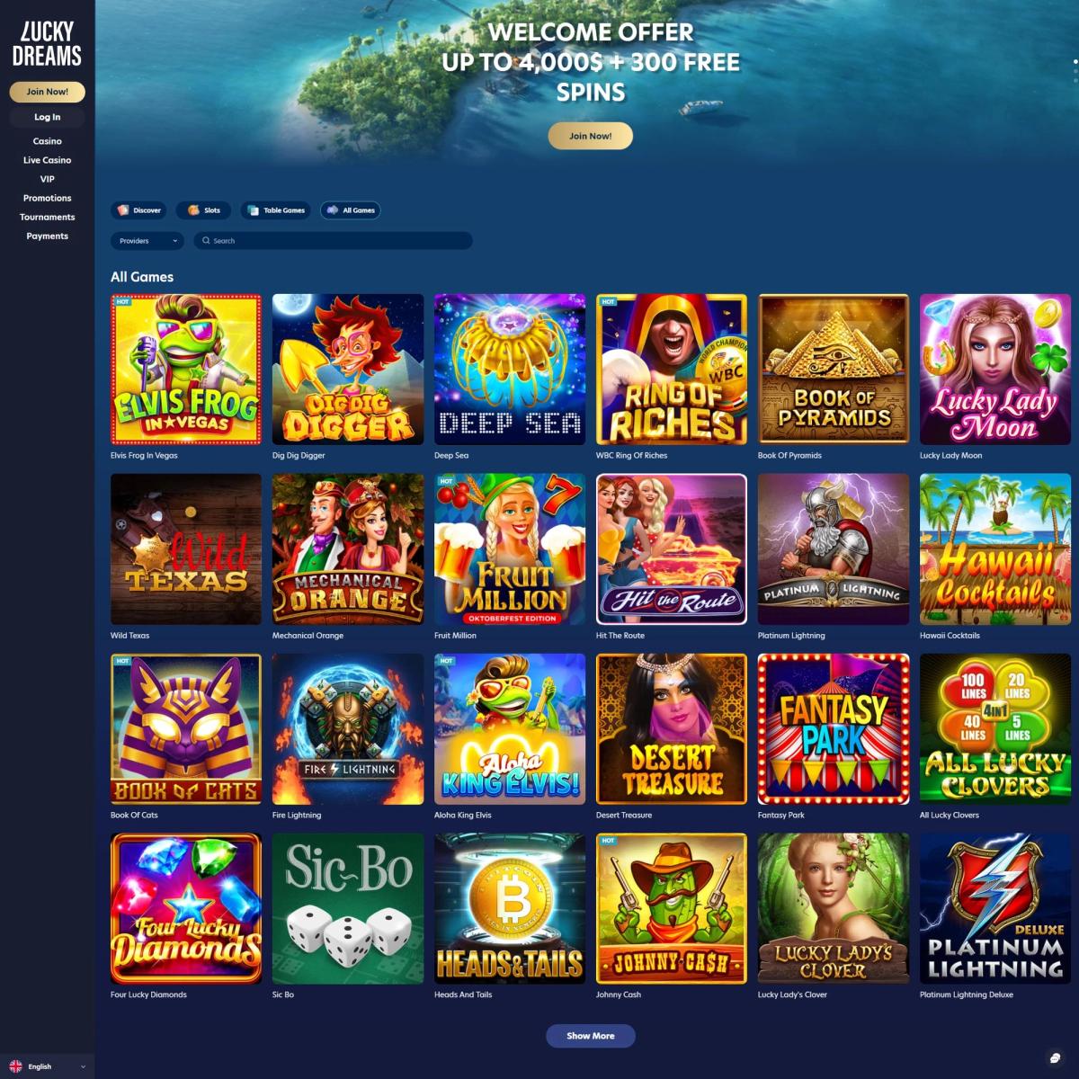 Lucky Dreams Casino - Unbiased Player Review 2022