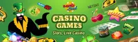 luckland casino games and slots luckland casino offers various casino games like slots, live casino games like blackjack, baccarat and roulette-logo