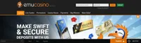 emu casino homepage emu casino homepage offers casino games, first deposit bonus and promotions for new players-logo