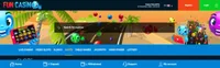 fun casino uk homepage lobby fun casino uk homepage offers casino games and promotions for new players-logo