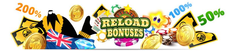 Best Casino Reload Bonuses New Zealand Best Casino Reload Bonuses New Zealand