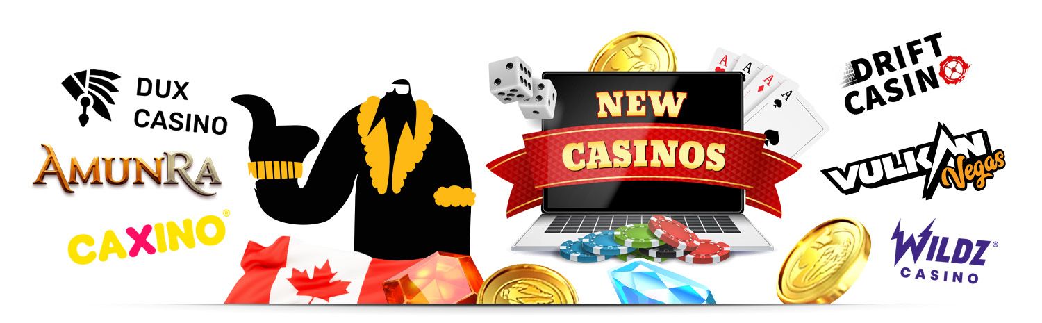 Find a new online casino and compare it with the best in the industry. Find the best new online casino no deposit bonus at Canadian sites.