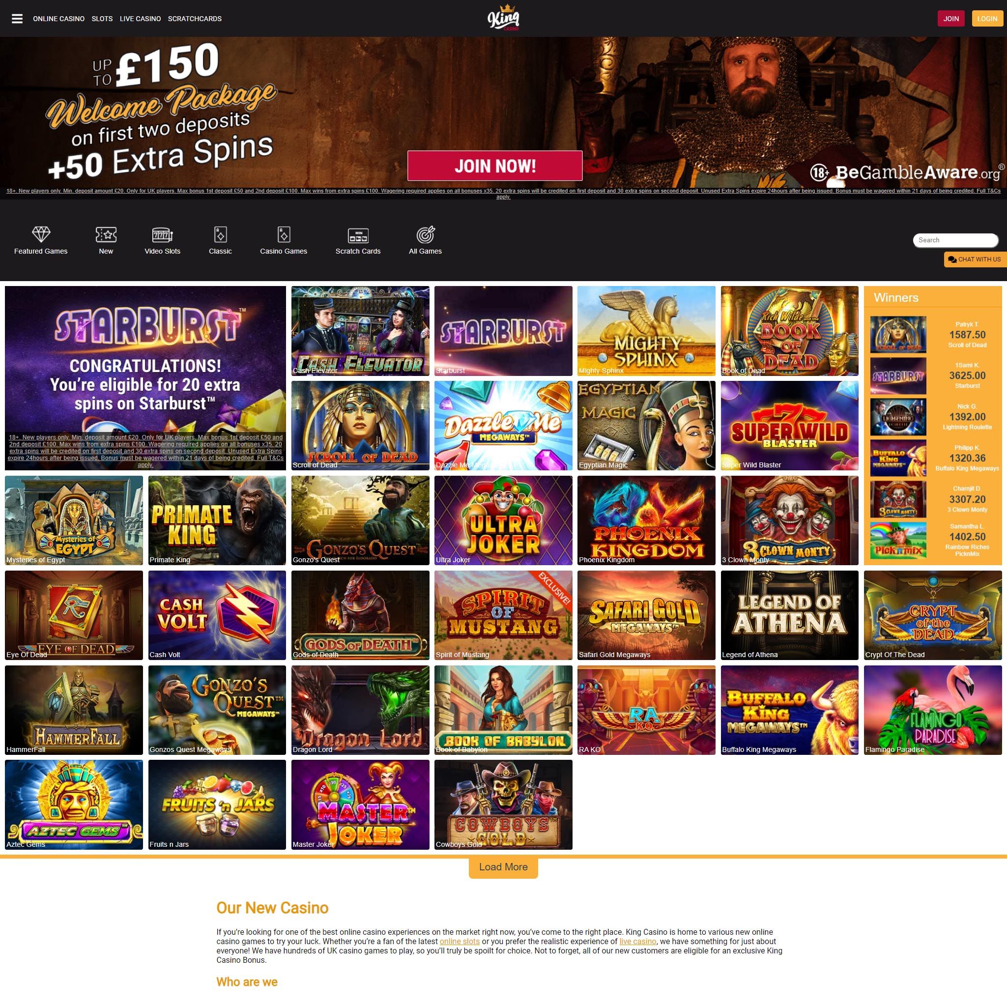 King Casino UK review by Mr. Gamble