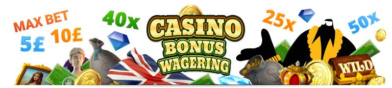 casino bonus wagering and max bet explained