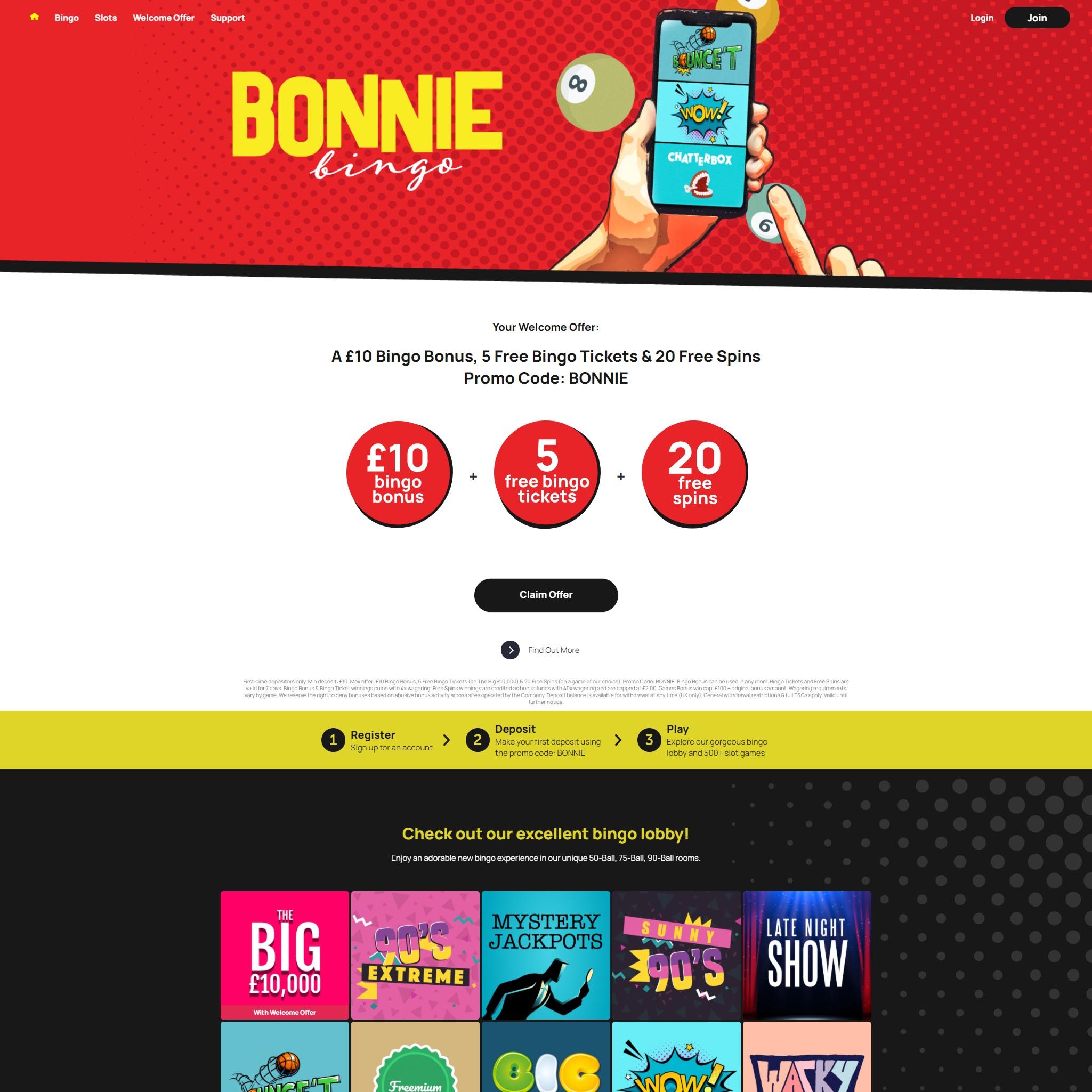 Bonnie Bingo UK review by Mr. Gamble