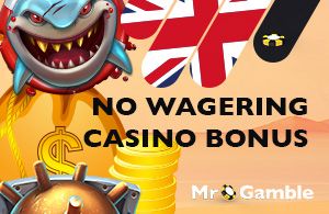 We collected all No Wagering Casino Bonuses for you! Find the best match using filters and take more out of your gaming budget with Wager Free Bonuses.