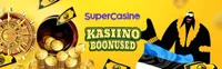 supercasino boonused Kõik uued SuperCasino Eesti kliendid saavad 200% kuni €100 kasiinoboonuse (või 100% kuni €100 live kasiino boonuse) ja 100% kuni €100 spordiboonuse-logo