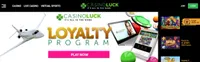 casinoluck uk homepage casinoluck homepage offers casino games, first deposit bonus and promotions for new uk players-logo