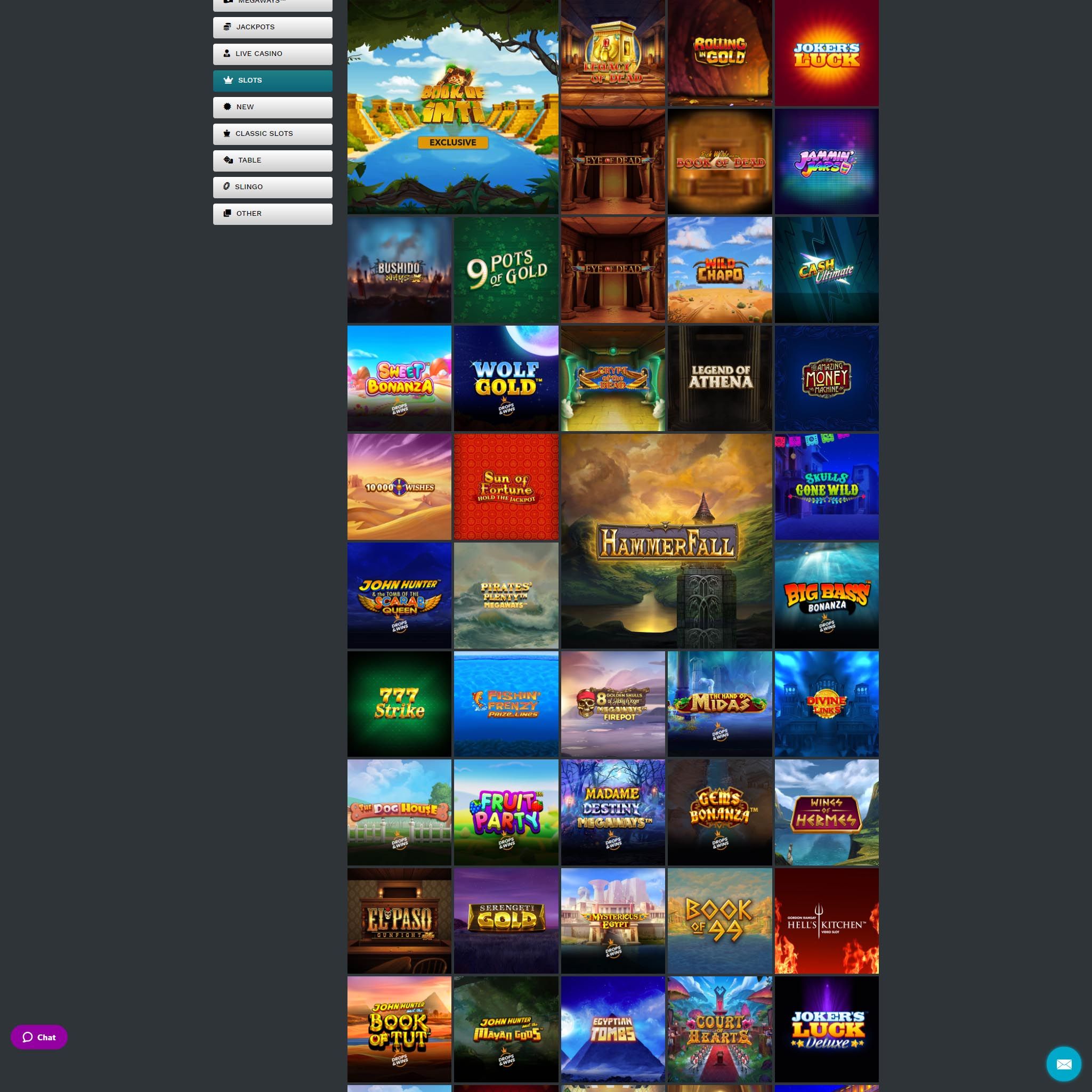 21 Prive Casino full games catalogue