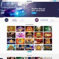 Compare Casino Dome and choose the best online casino Playing at an online casino offers many benefits. Casino Dome is a recommended casino site and you can collect extra bankroll and other benefits.