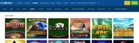 coral casino homepage coral casino homepage offers casino games, first deposit bonus and promotions for new players-logo