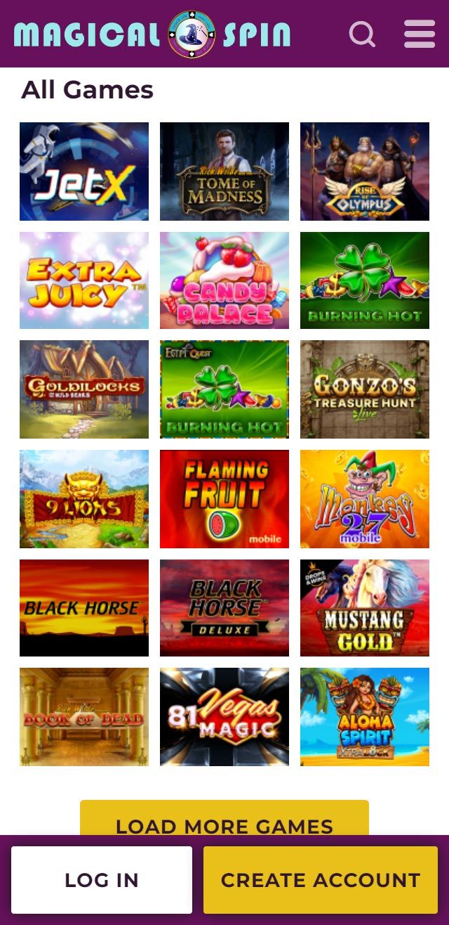 Image de Magical Spin Casino