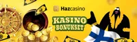 haz casino tarjoaa bonuksia ja ilmaiskierroksia niin uusille kuin vanhoillekin pelaajille. Tarjolla on loistavia etuja pelaajien kannalta-logo