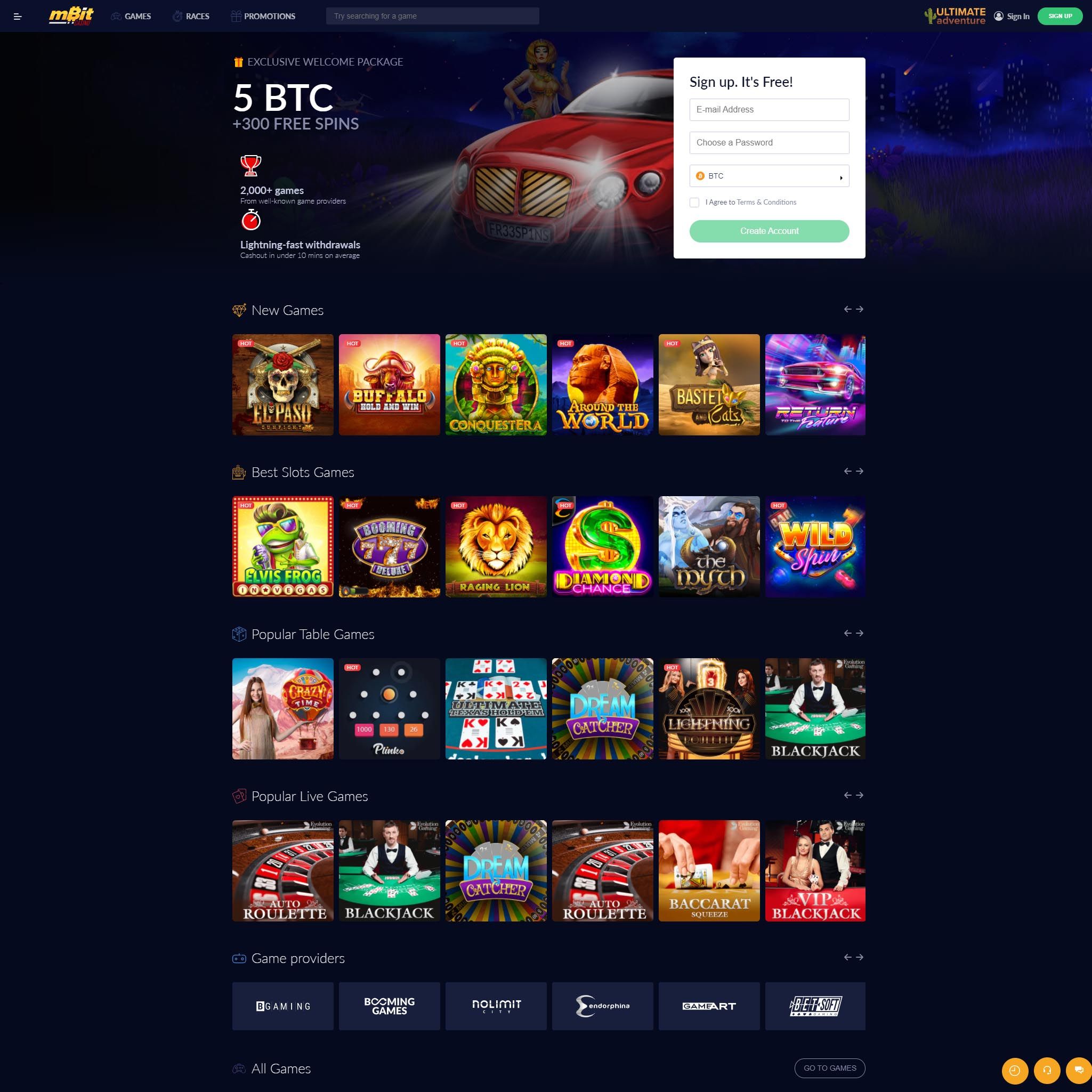 mBitCasino review by Mr. Gamble