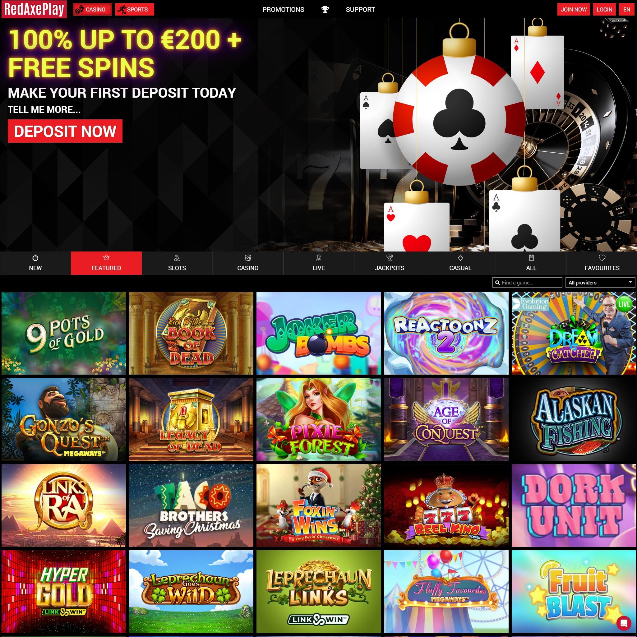 RedAxePlay Casino review by Mr. Gamble