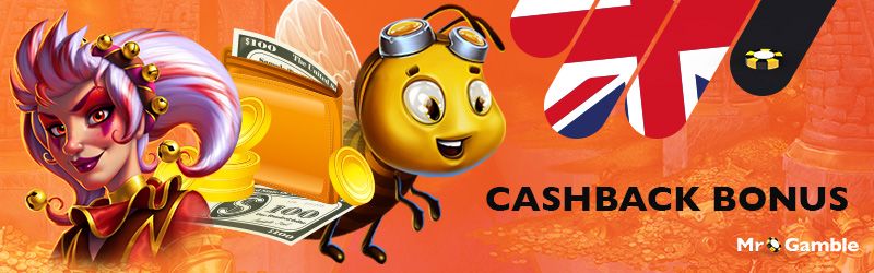 Cashback bonus Do you want to enjoy a nice cashback bonus? Get your loyalty or promotion based cashback casino offer straight away.