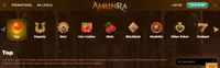 amunra casino homepage offers casino games and bonuses-logo