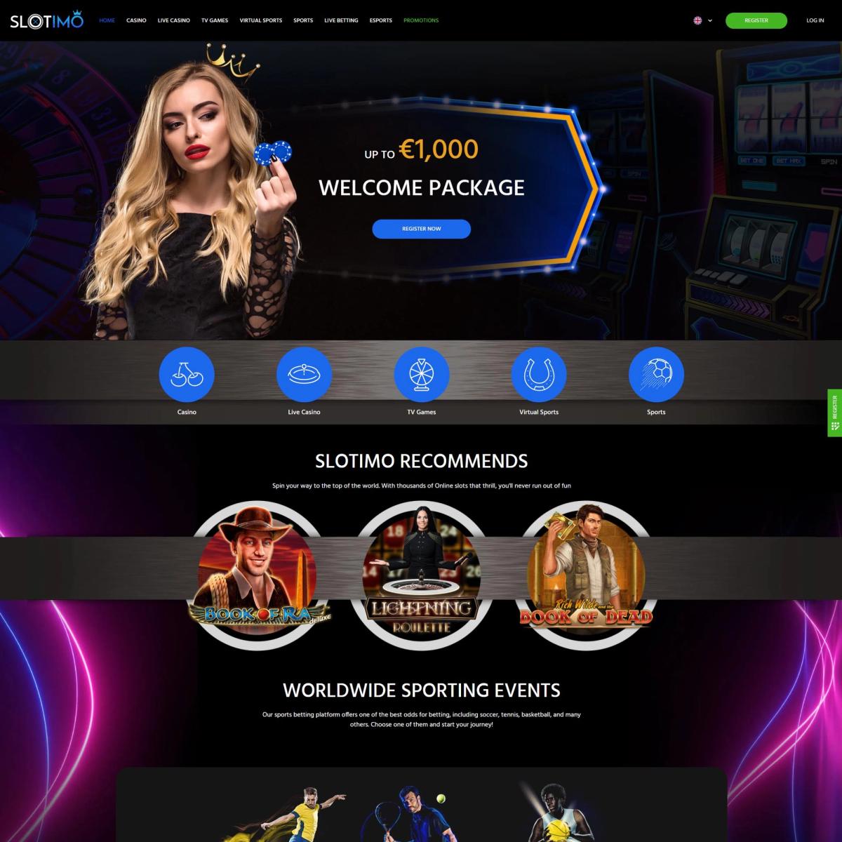 selector online casino