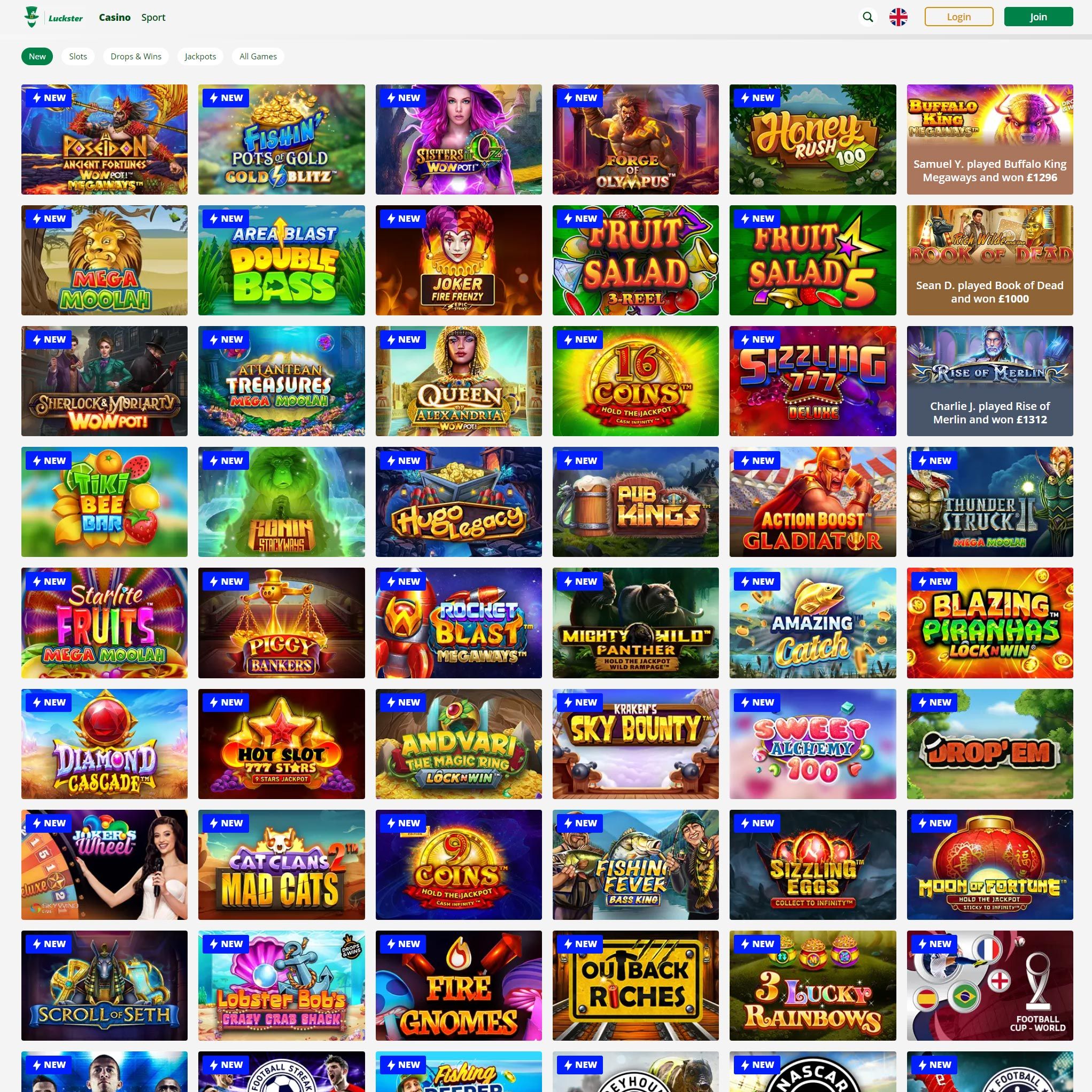 YGR ᐈ 60+ slots, + casinos and bonuses.