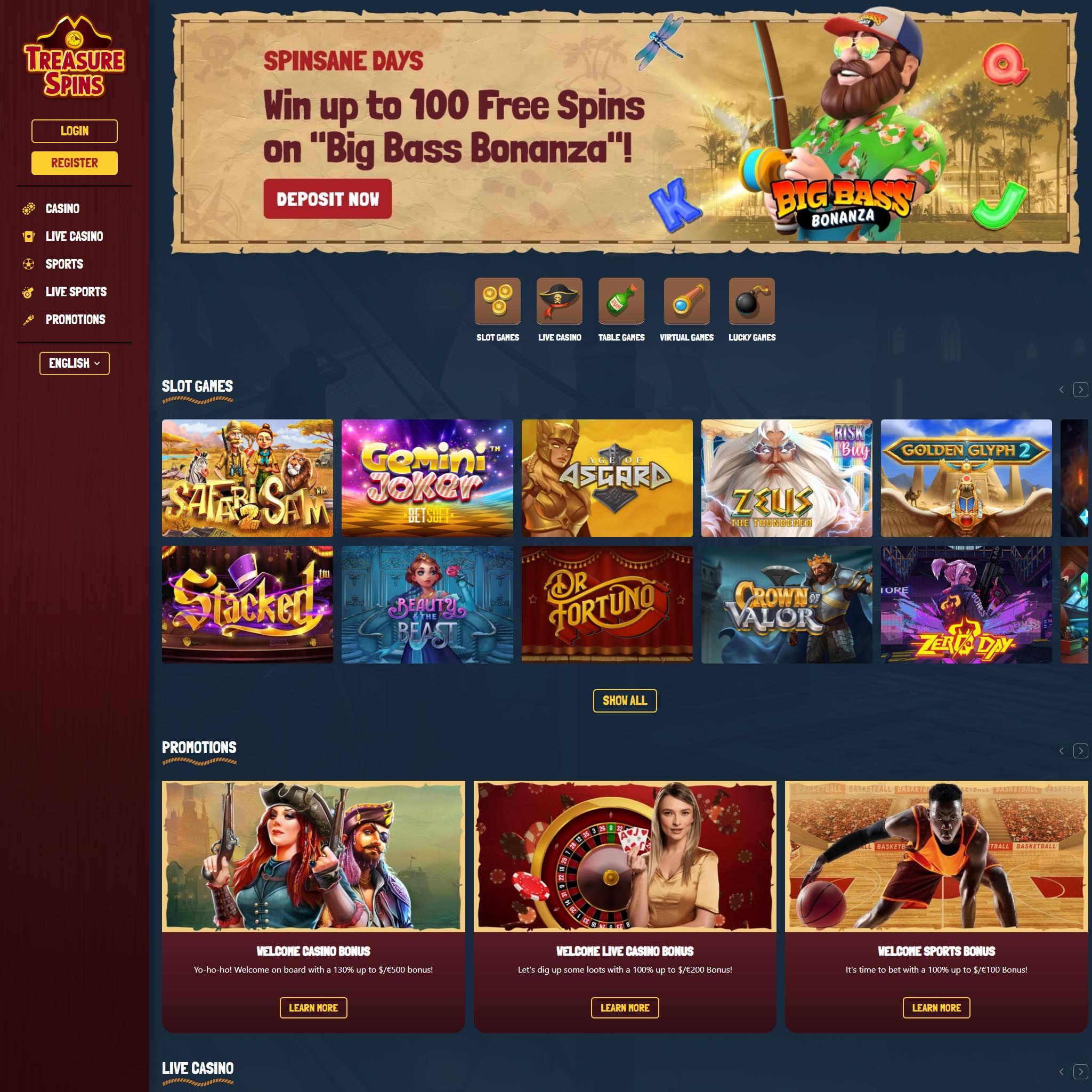 TreasureSpins Casino review by Mr. Gamble