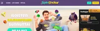 spinshake casino suomi etusivu spinshake casino etusivu on suomenkielinen kasino jonka aula tarjoaa kasinopelejä, live-kasinon ja bonuksia-logo