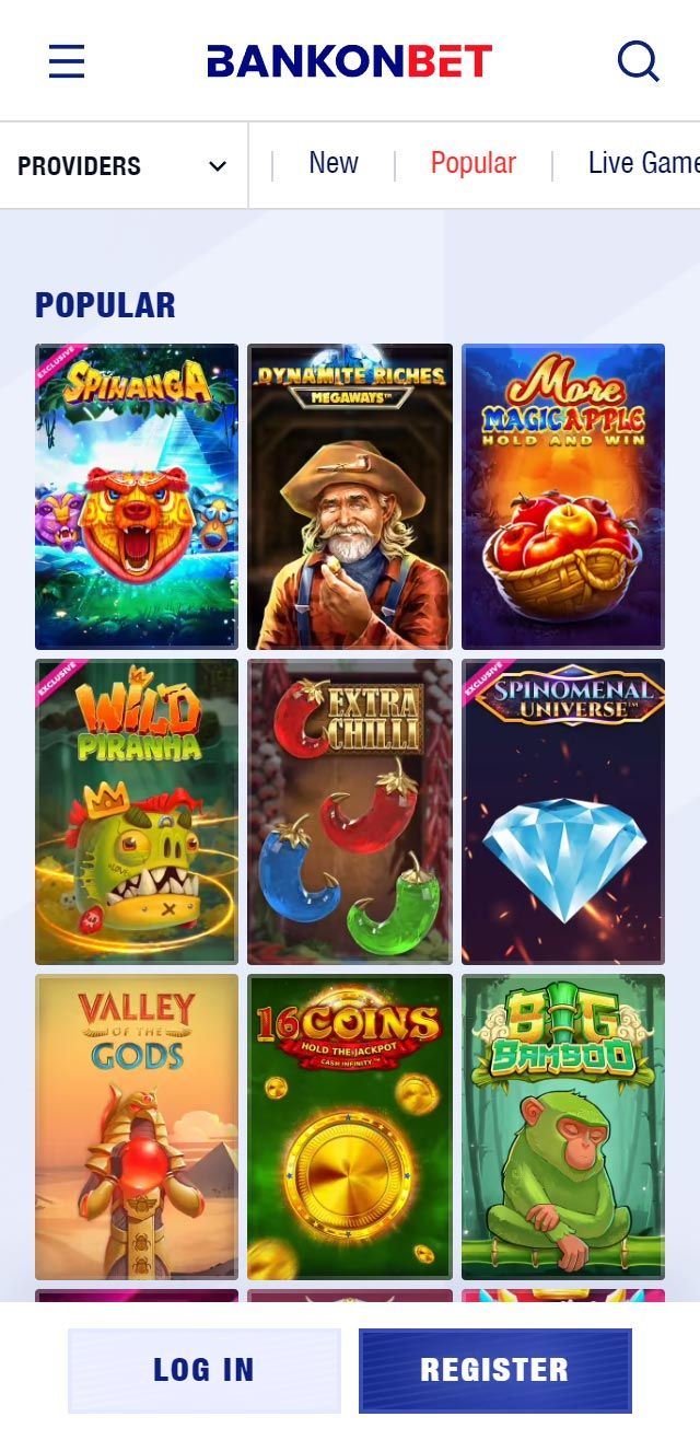 Bankonbet login
