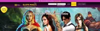 slotsmagic homepage offers casino games, first deposit bonus and promotions for new players-logo