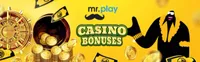 If you’re looking to take advantage of a new casino bonus then mr play welcome bonus and free spins might be a good option for you-logo