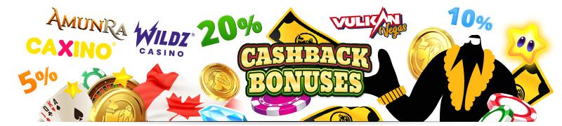 CashBack Bonus Get money back, best Cashback bonuses