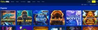 William hill casino homepage offers casino games, first deposit bonus and promotions for new uk players