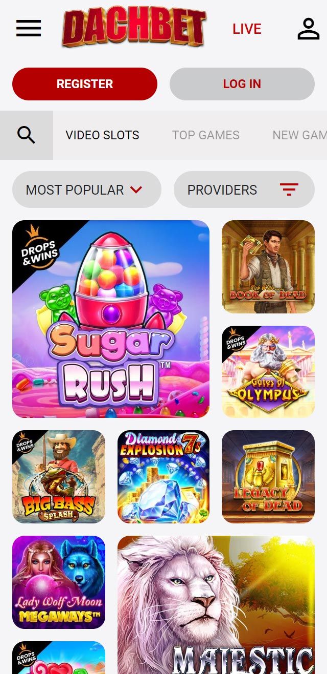 Dachbet Mobile App Screenshot