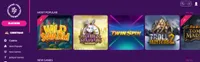 frank&fred homepage frank&fred homepage offers casino games, first deposit bonus and promotions for new players-logo