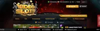 videoslots suomi kasinoaula videoslots aulu sisältää, pelit, tervetuliaisbonuksen, weekend boosterin ja clash of spins sekä the wheel of jackpots pelit-logo