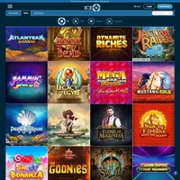 ICE36 Casino lobby will guide you around the online casino ICE36 Casino full games catalogue