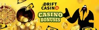 drift casino bonuses Drift Casino is giving new players a great welcome bonus-logo