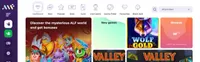 alf casino lobby offers casino games, live casino, card games, blackjack and bonus offers undefined-logo