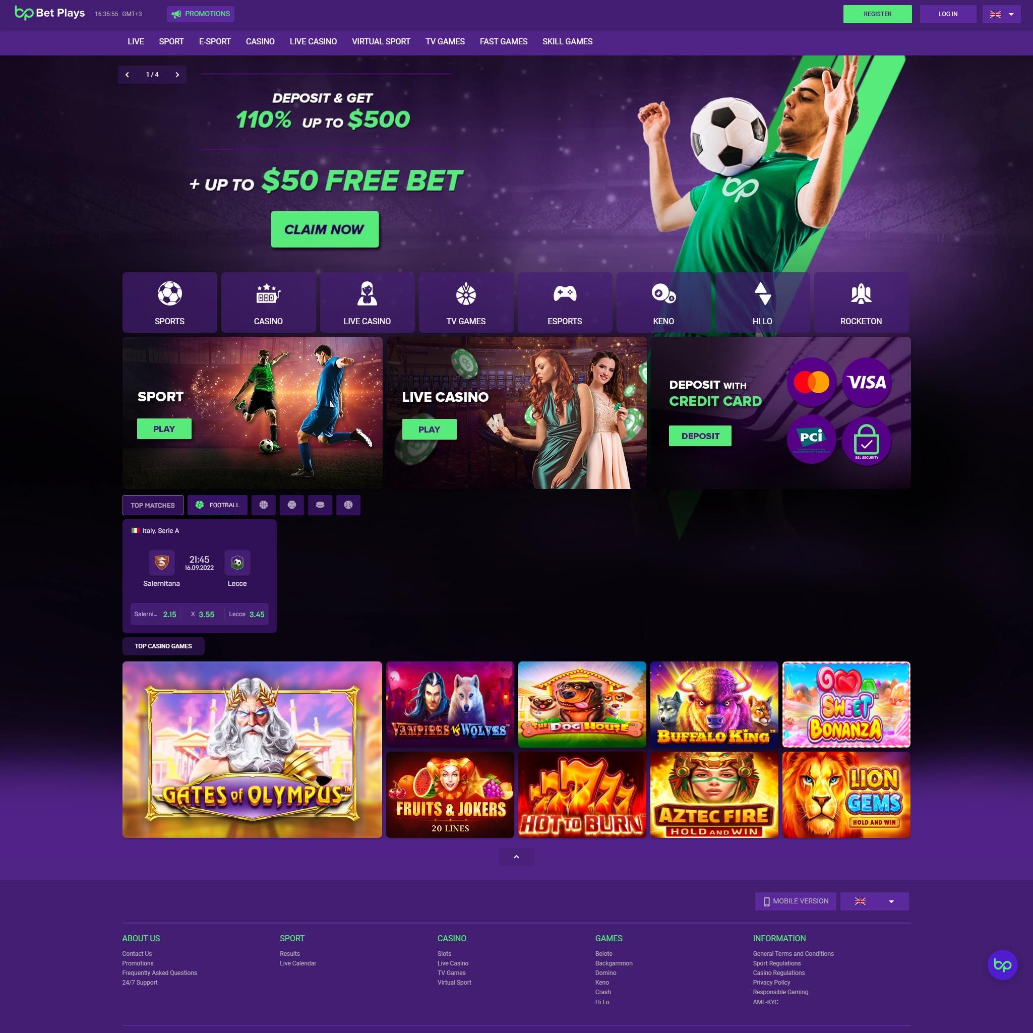 Betplays Casino review by Mr. Gamble